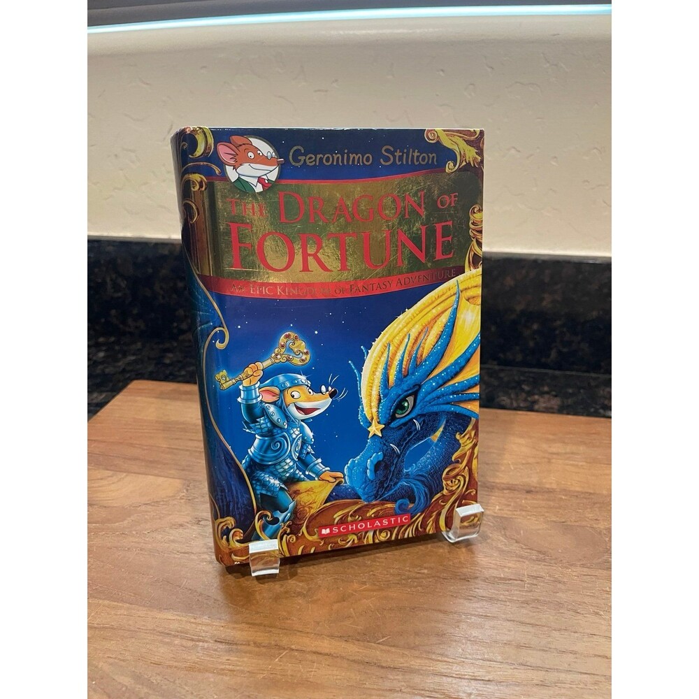 Hardcover Geronimo Stilton The Dragon of Fortune Book